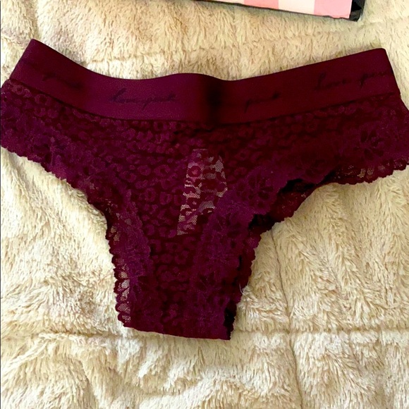 Victoria’s Secret PINK new w/ tags lace mesh panty - Picture 2 of 4